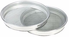 FREEPOST GOLD PANNING PROSPECTING SIEVE SET 1/4″ & 1/8″ GEM FOSSICKING DETECTOR