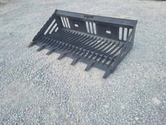 72″ Heavy Duty Skeleton Rock Bucket for Skid Steer Quick Attach