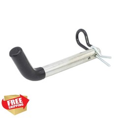 X-Haibei Hitch Pin Clip 5/8″ Diameter 2″ Receiver High Strength Carbon Steel