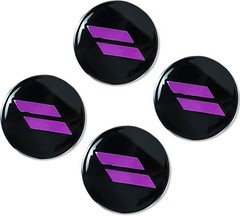 4pcs 63mm 2.5 inches Slash Wheel Center Cap Covers Fit for Dodge Charger