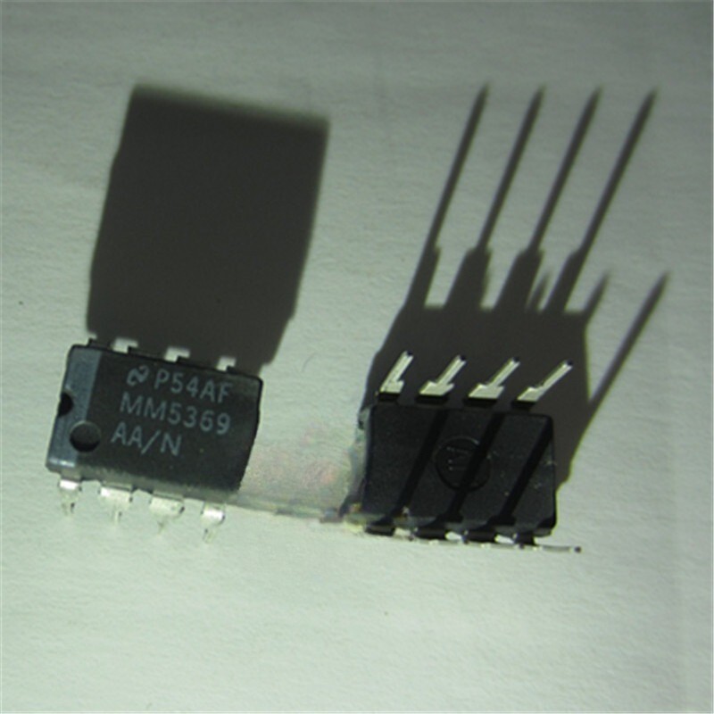 Lot of 5PCS MM5369AA/N Encapsulation:DIP-8,MM5369 17 Stage Oscillator