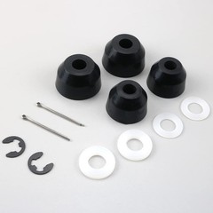 Complete Kubota BX GR Inner & Outer Tie Rod Boot Kit with Hardware Included