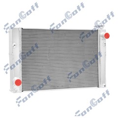 4 Row 70mm Aluminum Radiator for Case New Holland Skidsteer #47946380,47362351