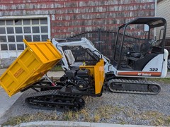 New SDLD25 mini tracked hydraulic dumper 3300# dump