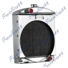 4 Rows Aluminum Radiator Fit Case-IH B275 B-414 424 444 354 364 FonGoff US