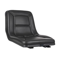 Universal Forklift Seat Adjustable Tractor Seat PU Bulldozer Seat Drainage Hole