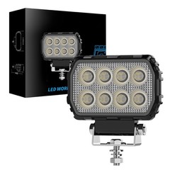 Pair 4” inch 50W LED Spot work Lights Fit Caterpillar Construction Equipment