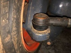 *Kubota BX GR Tie Rod Rubber Boot Kit Upgraded Style 1 Yr Warranty -Outers Only-