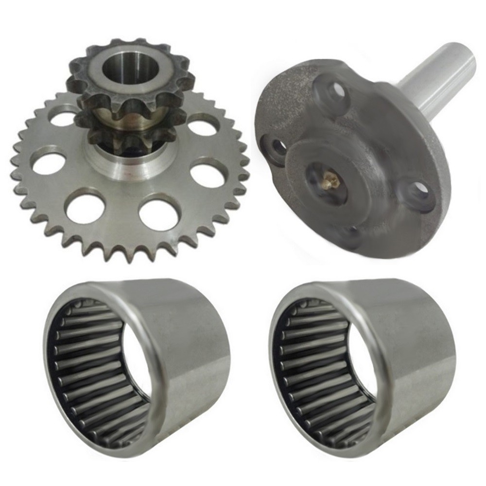 Chain Drive Cluster Sprocket Set D76529 D64175 Fits Case Skid Steer 1845