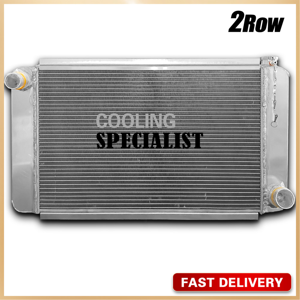 Full Aluminum Race Pro Radiator Fit 28 x 16 Chevy / GM 3-Row High-Performance