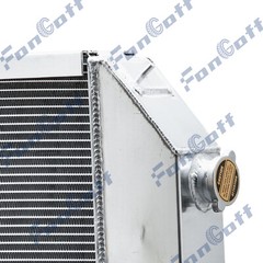4 Row 70mm Aluminum Radiator For John Deere 4430 Series AR61879 AR61878 AR60337