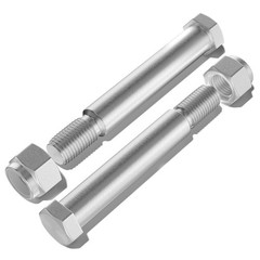 0.98in Replaceable Mini Excavator Pins – High-Strength Manganese Steel 2 Pack
