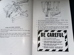 Original Case Model “O” Series Field Tiller Set Up and Operating Manual -D1576
