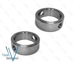 Compatible With JCB 3CX Excavator Bucket Loader Collar Steel Pair New