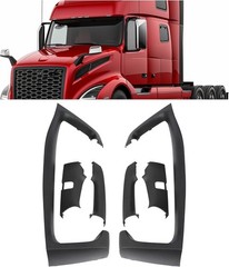 HECASA Side Mirror Arm Covers Compatible With 2004-2023 Volvo VNL Truck Right &