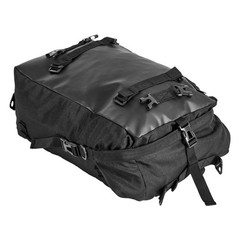 Motorcycle Tail Bag, 30 L Motorcycle Rear Seat Bag with Waterproof Rain Cover, O