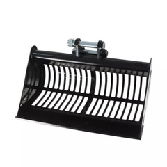 600mm Width Screening Bucket Attachment For one ton Mini Excavator in Stock