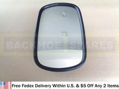 JCB PARTS – EXTERIOR MIRROR HEAD, CURVED GLASS (PART NO. 123/04970 334/E0829)
