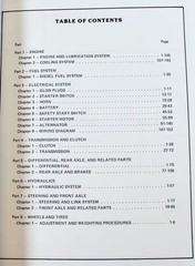 Ford 1300 1500 1700 1900 Tractor Service Shop Repair Manual Parts Catalog