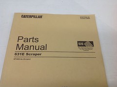 CAT Caterpillar 631E Scraper 6PC669-Up Parts Manual October 2008