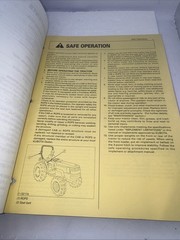 MX5000 Diesel Tractor Operator Maint Instruction Manual Kubota MX5000 2WD & 4WD