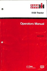 Case IH 5120 Tractor Operators Manual J I Case Printed in England
