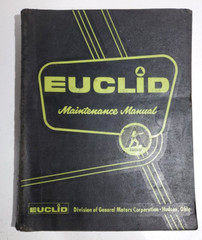 Euclid Maintenance And Overhaul Manual For GM Diesel V-71 Engines – Vintage 1964