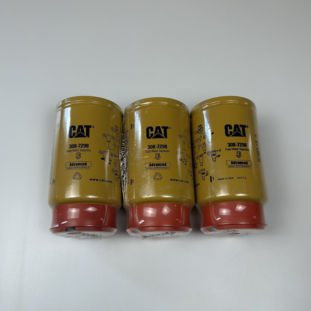 Genuine OEM Cat 308-7298 Fuel Water Separator (3-Pack) (Made in USA)