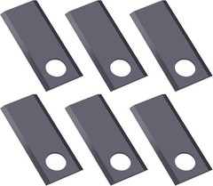 6Pcs Knife Kit For Tar River BDR-135,BDR-165,BDR-185 Drum Mowers KT4012 DM10454