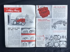 Vtg Massey Harris Buyer Guide Tractor Brochure 22 30 44 55 Pony Plow Combine