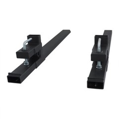 New 4000lbs 60″ Clamp on Pallet Forks for SkidSteer Loader Bucket Tractor Fork