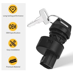 M MATI Ignition Key Switch for Yamaha Rhino 450 660 700 2004-2013 Wolverine 1…