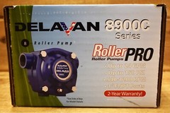 Delavan 8900C Series 8 Roller Pump Pro 24 GPM 150 PSI 540-1000 RPM 1″ FNPT