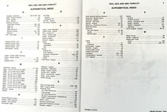 Case 584C 585C 586C Forklift Manual Parts Catalog Operators Owners Set Book