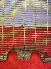 Allis Chalmers D17 Front Grill Screen Insert D-17 Series 4 Genuine OE