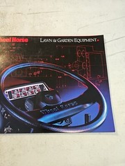 Vintage 1987 Wheel Horse Lawn Equipment Catalog Brochure