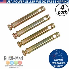 4pk Cat 1 Top Link Pin Hitch Accessories for Tractors (Speeco) S07070200 5-1/2