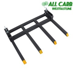 For Tractor Skid Steer Buckets 2500lbs Clamp on Heavy Debris Fork 42″ Universal