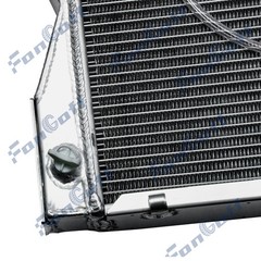 For Ford 2N 8N 9N Models Tractors Aluminum 3 Row Radiator 8N8005,86551430 ALLOY
