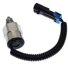12V Spool Lock Out Solenoid Valve 87445987 for Case Skid Steer 410 420 430 435