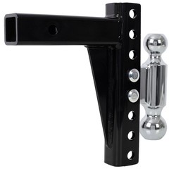 Adjustable Dual Ball Mount 2″ & 2-5/16″ Balls, 12,000 lb & 10,000 lb Towing C…