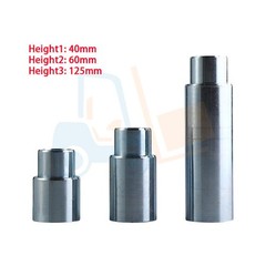 Car Lift Tray Heightening Feet Plus Pad Solid Lift Parts Kit Dia. 35mm