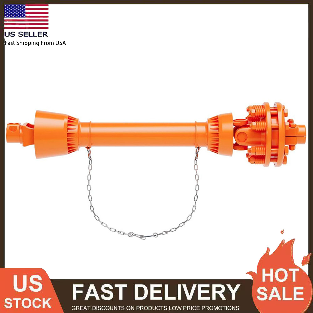 31.5″-41″ PTO Shaft 1-3/8″ PTO Drive Shaft 6 Spline Both Ends with Slip Clutch