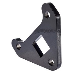 2X Black Track Motor Reinforcement Bracket Kit for Mini Excavator Universal