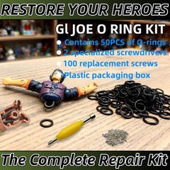 Replacement Parts for Vintage Action Figure Joints & Waistbands: Mixed