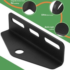 KSWLOR Heavy Duty Universal Zero Turn Lawn Mower Trailer Hitch matte black