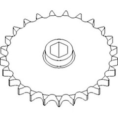 Drive Sprocket Fits Case IH 2208 2406 3212 2412 2212 2408 3208 Fits New Holland