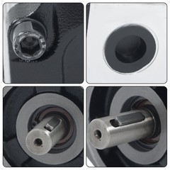 1-4GPM Gear Pump SAE A-2 5/8 Inch Key Shaft Heavy Duty Cast Iron CCW Rotation