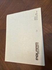 Polaris 1988 Trail Boss Owners Maintenance Operators Manual