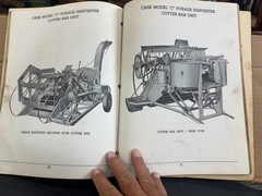 VINTAGE CASE MODEL C FORAGE HARVESTER PARTS CATALOG NO. D250 1952 tractor 120 Pg